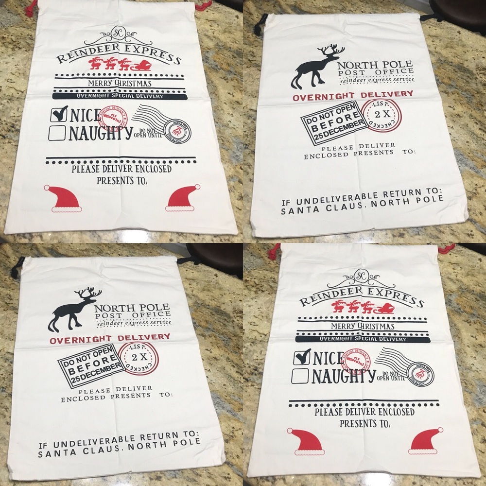 Christmas Santa Sacks!!